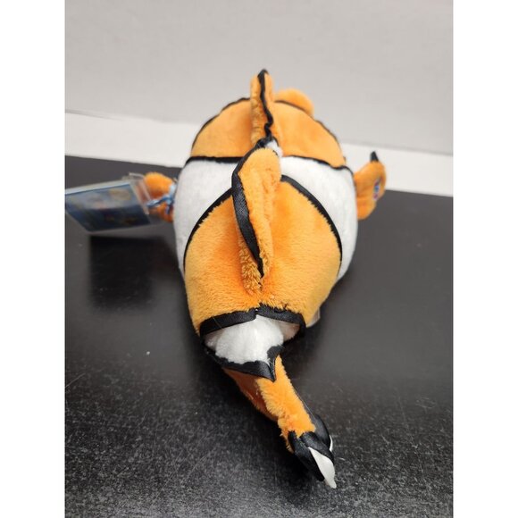 Clownfish Webkinz Orange White Black By Ganz 8" Soft Stuffed Animal -No Codes - Picture 3 of 11